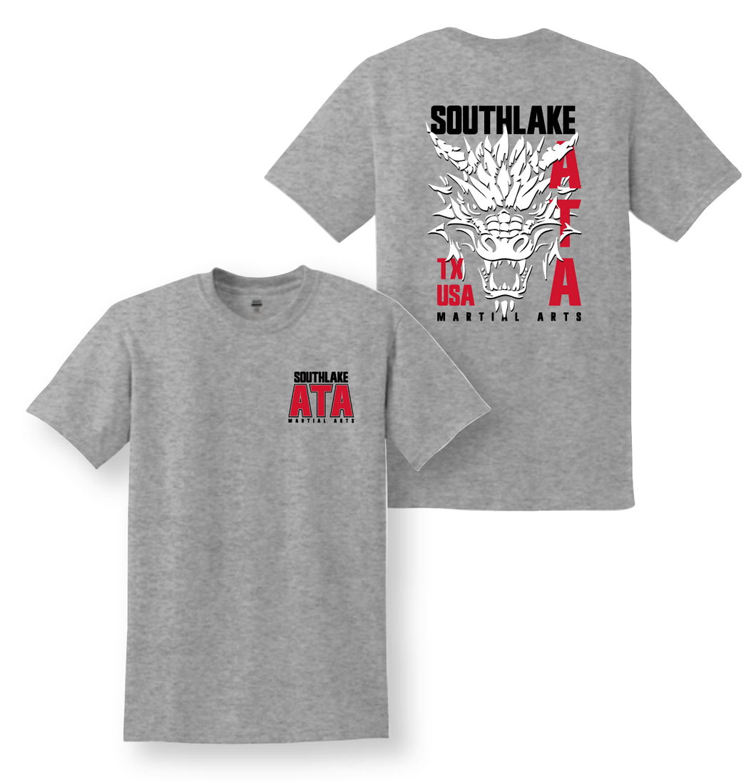 Fierce Unisex SS Tee in Grey Htr
