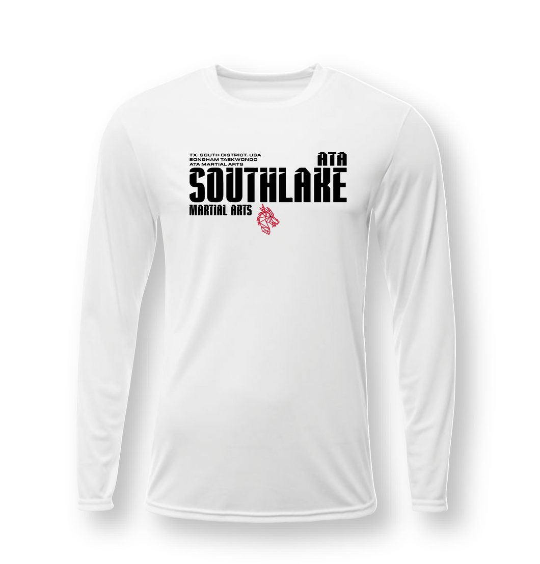 Technique Unisex LS DriFit Tee in White