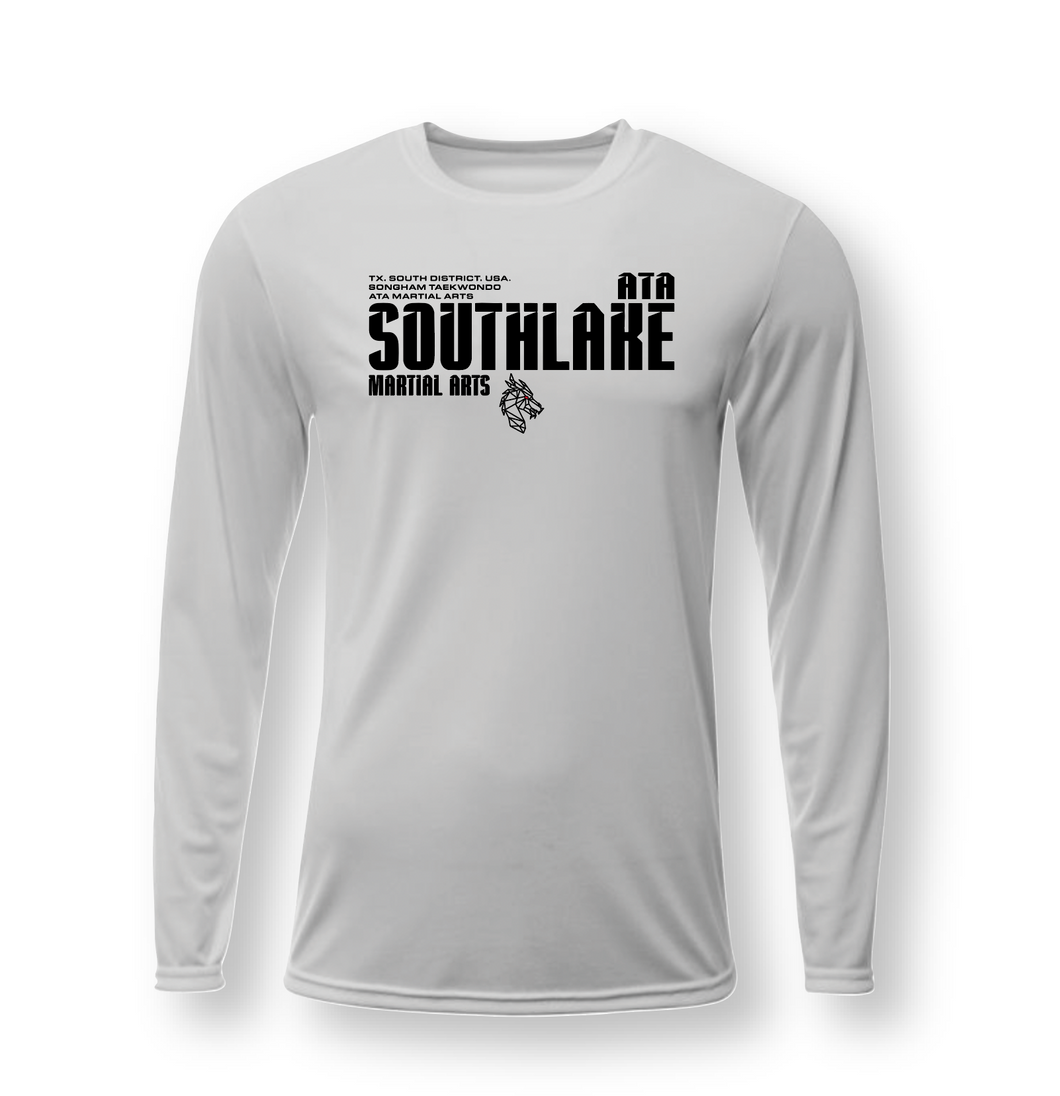 Technique Unisex LS DriFit Tee in Lt Grey