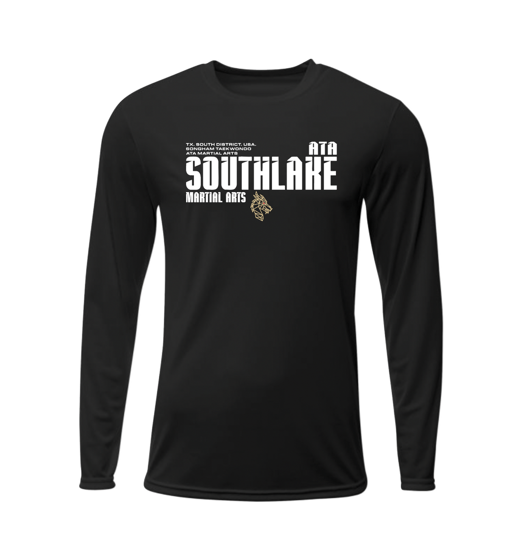 Technique Unisex LS DriFit Tee in Black