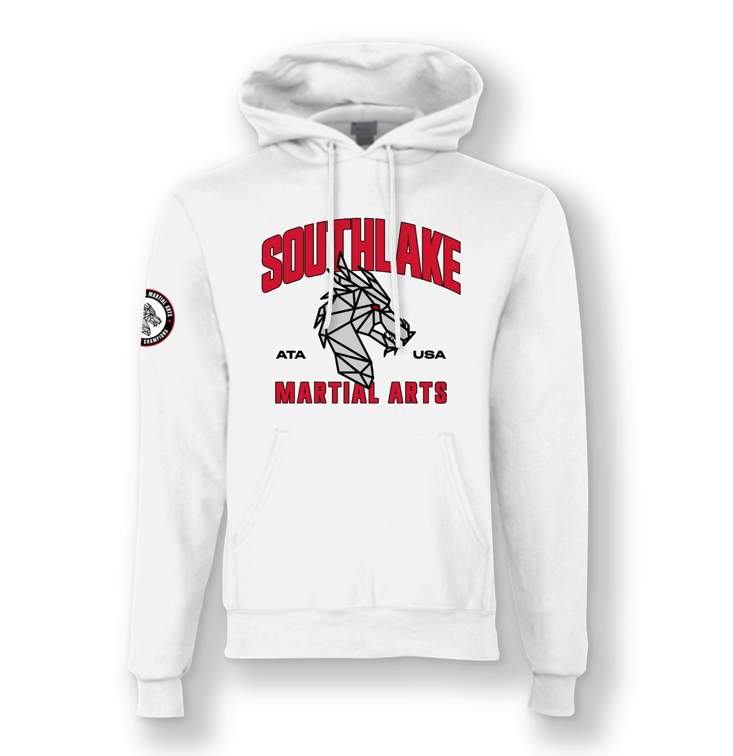 Undisputed PO Hoodie in White by Champion