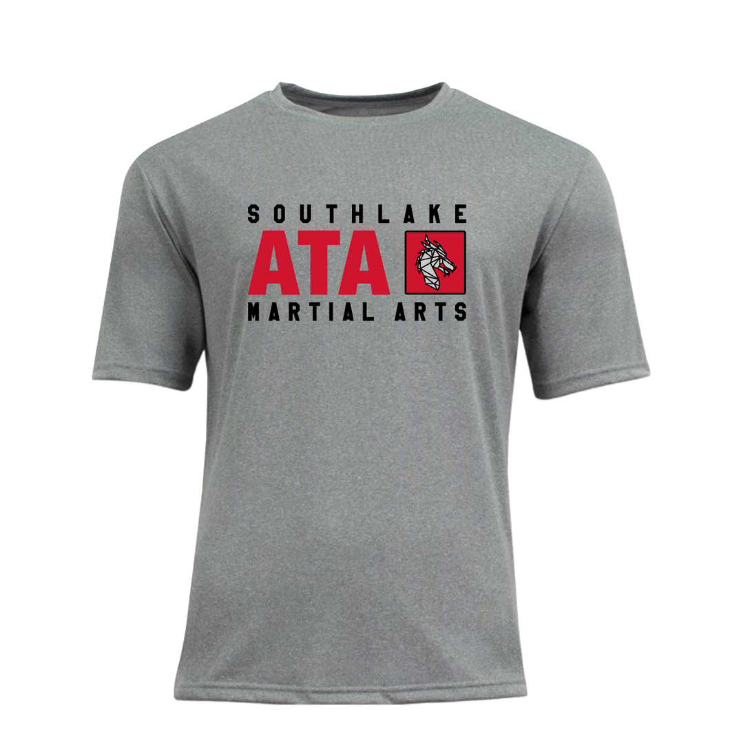 Tried & True Unisex SS DriFit Tee in Grey Htr
