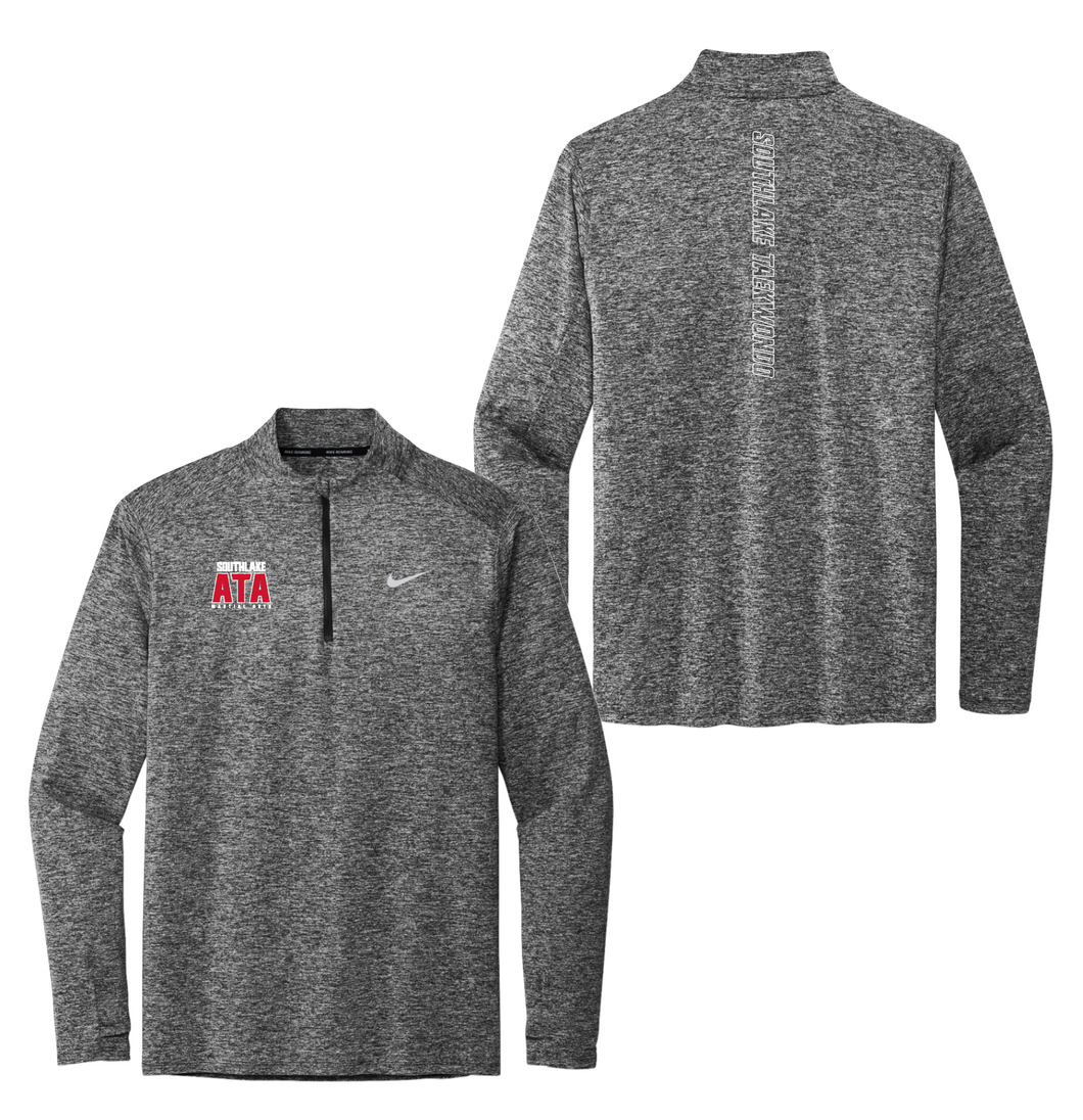 SMA Stack 1/2 Zip Pullover in Black Htr by Nike