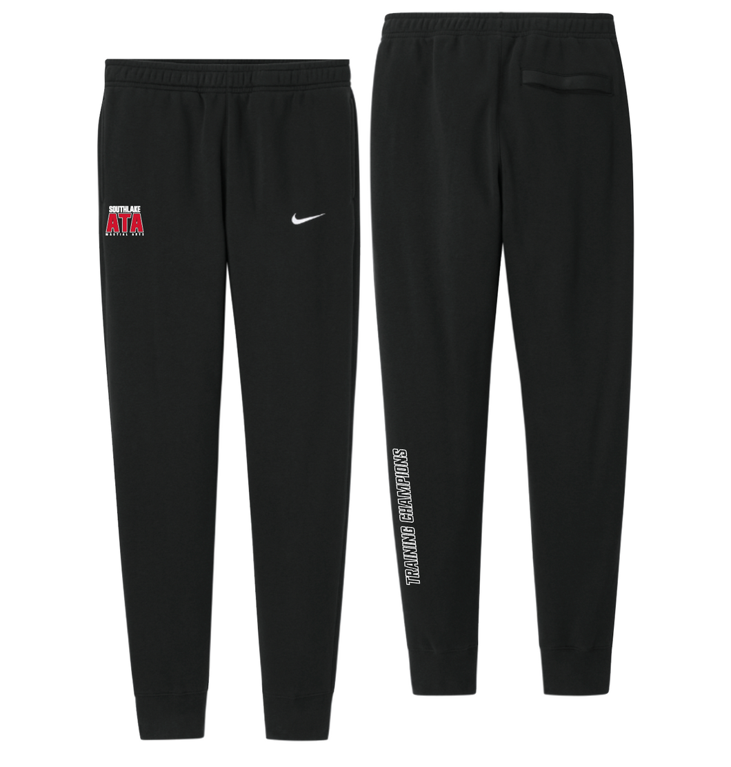 SMA Stack Fleece Jogger in Black by Nike