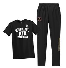 Load image into Gallery viewer, Lockdown ELITE BUNDLE : Tee + Training Champs Elite Pants in Black
