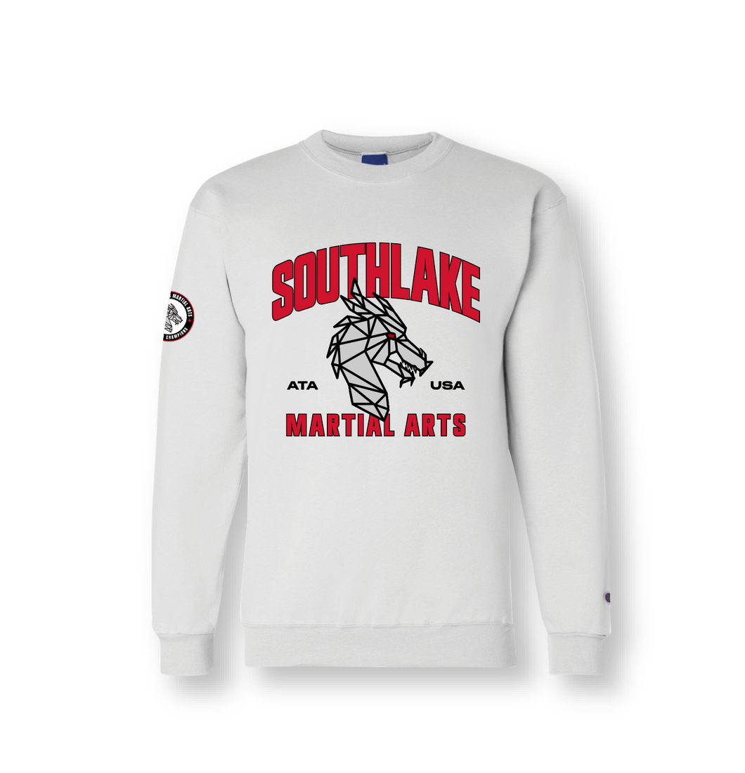 Undisputed Crew Sweatshirt in White by Champion