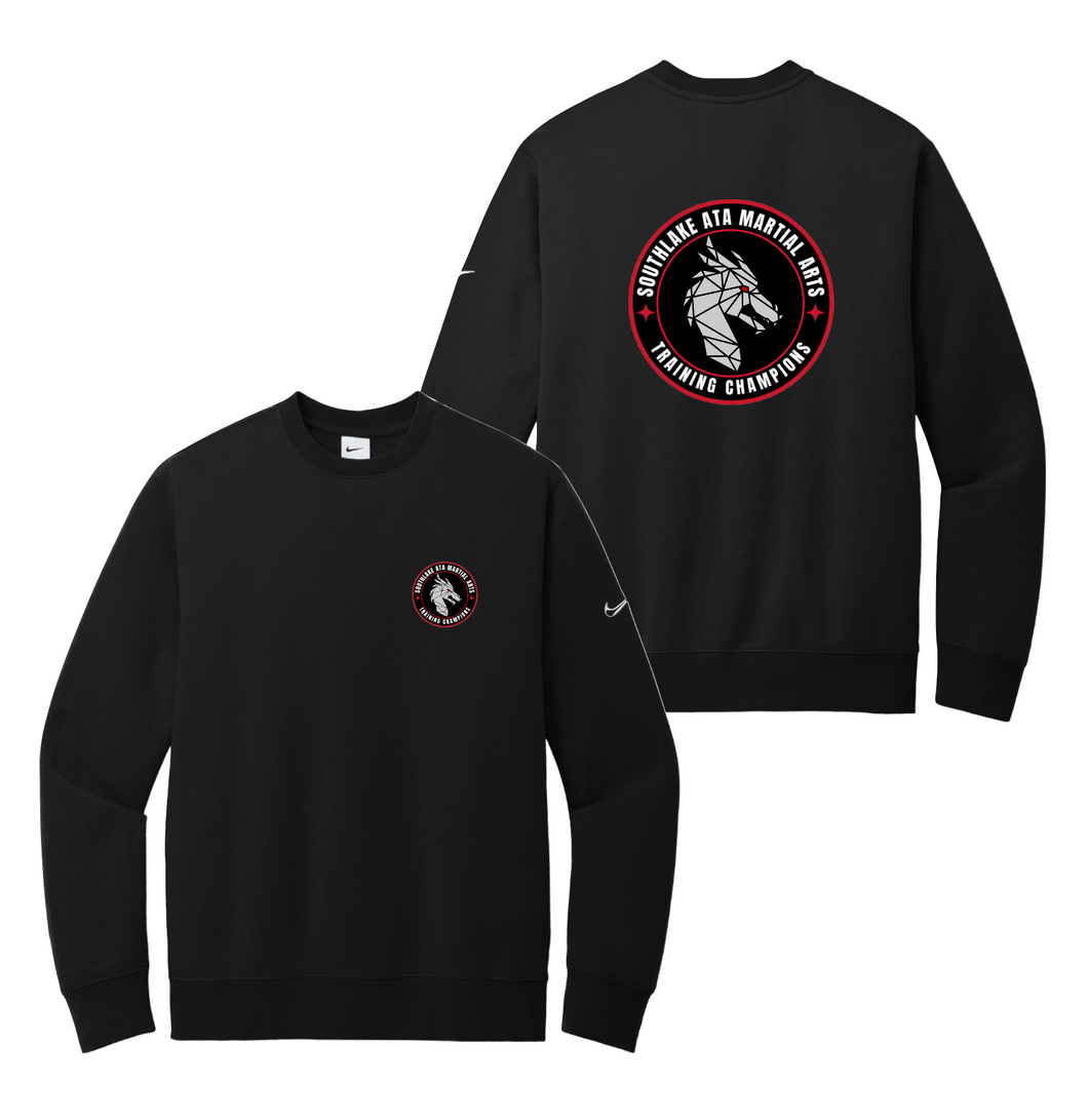 Training Champions Crew Sweatshirt in Black by Nike