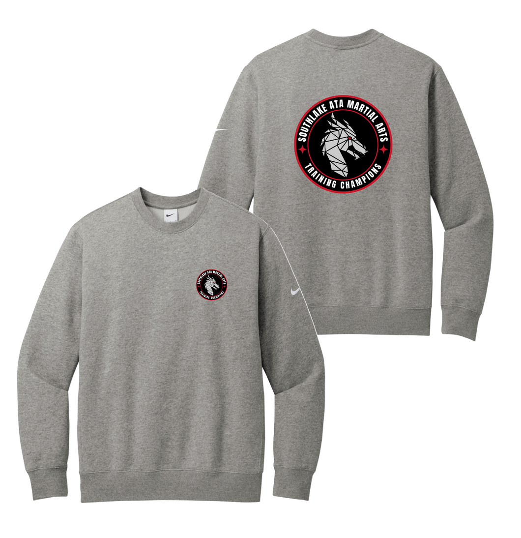 Training Champions Crew Sweatshirt in Grey Htr by Nike