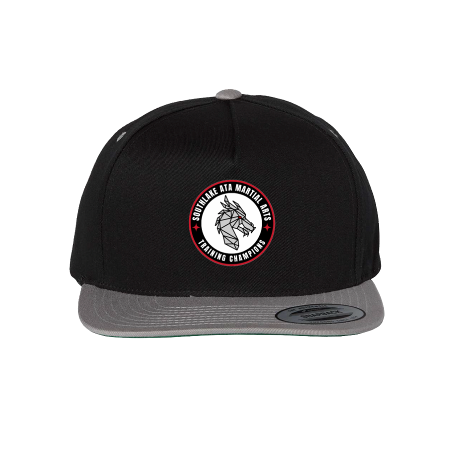 Training Champions Snapback Hat in Black/Grey