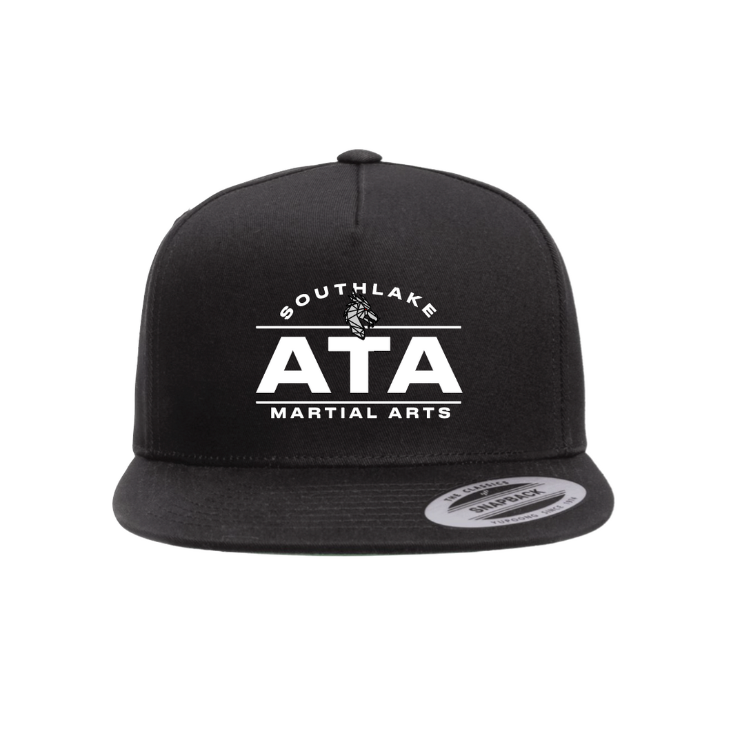 Sequence Snapback Hat in Black