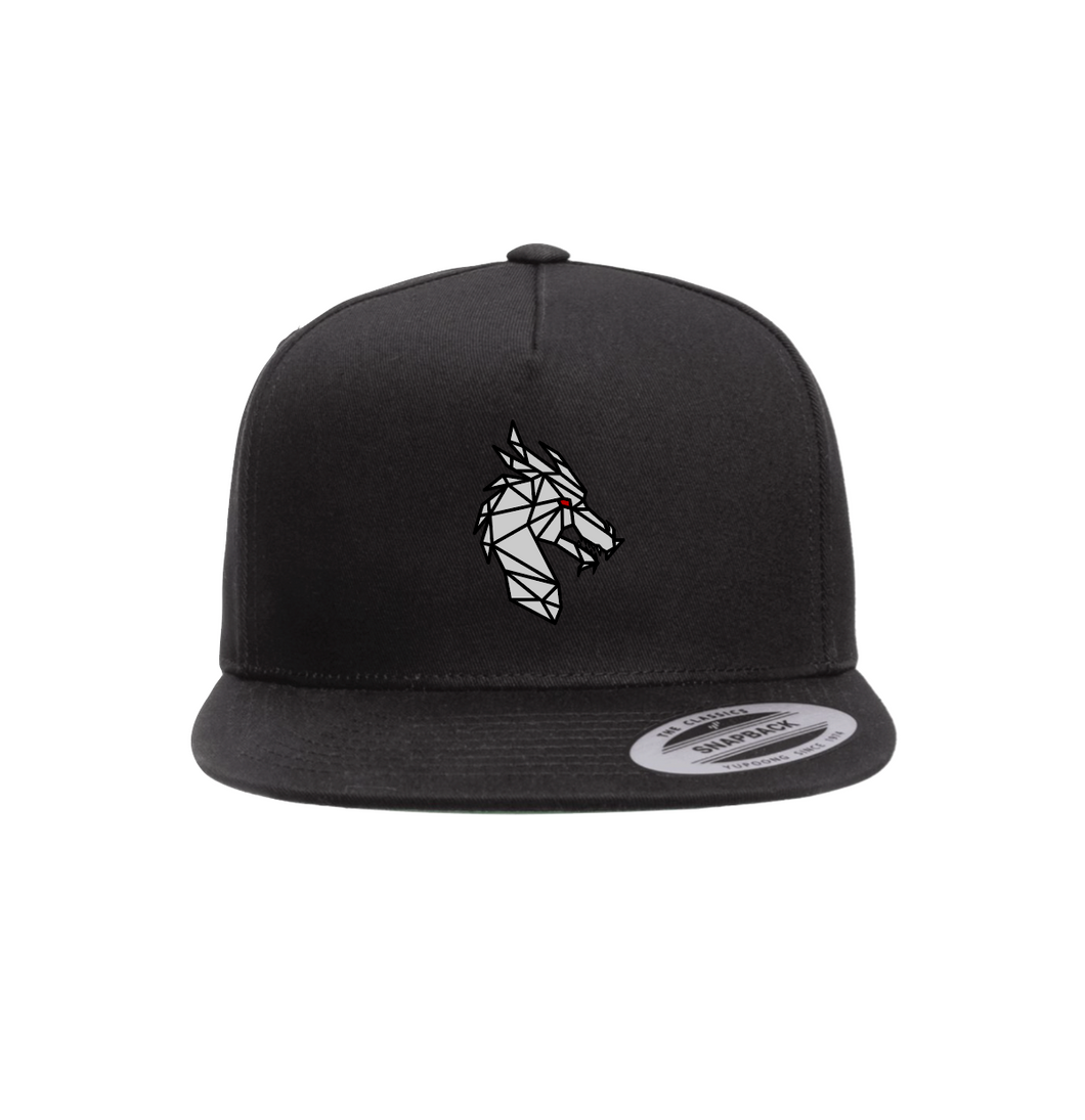 Prizm Strong Snapback Hat in Black