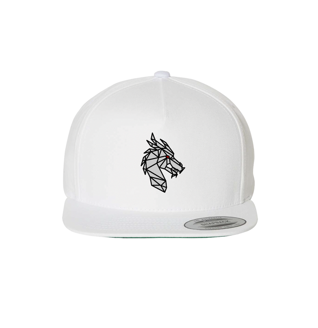 Prizm Strong Snapback Hat in White