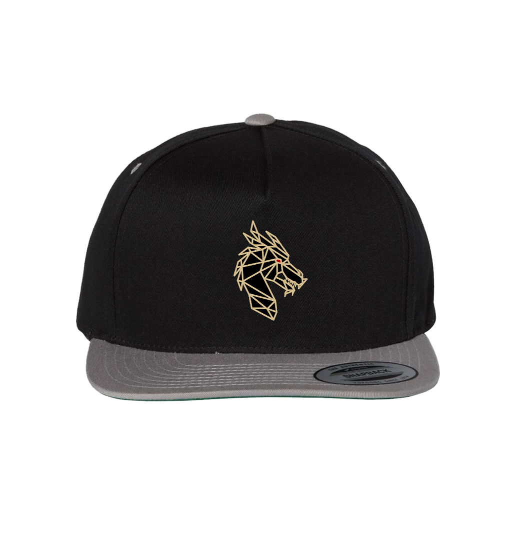 Prizm Strong Snapback Hat in Black/Grey